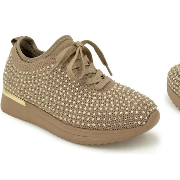 Reaction Kenneth Cole Corley Rhinestone Lace-Up Sneaker - Picture 2 of 5